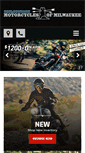 Mobile Screenshot of motorcyclesofmilwaukee.com